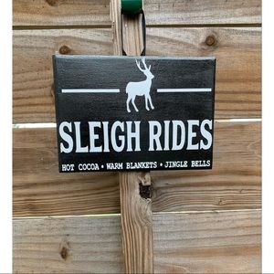 Christmas Wood Sign‎ Indoors Outdoors Holiday Decor